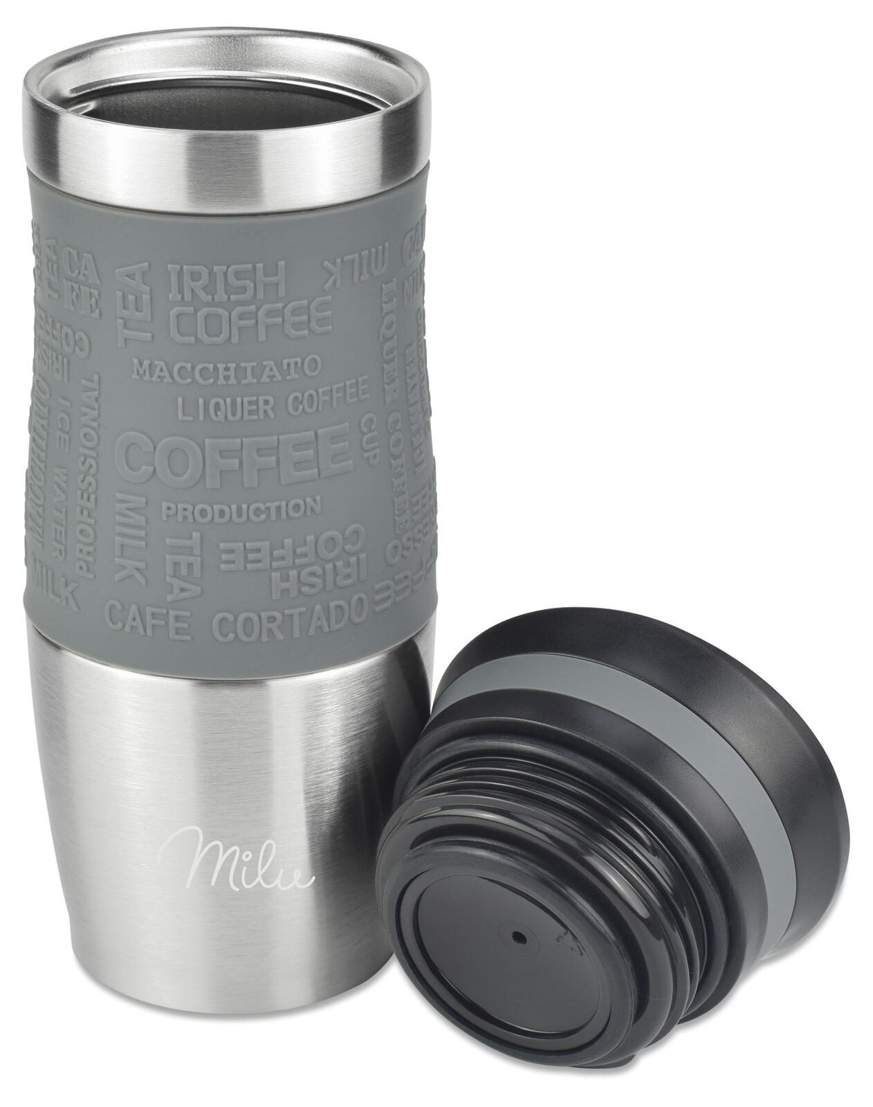 Milu Isolierbecher 370 ml grau 6109