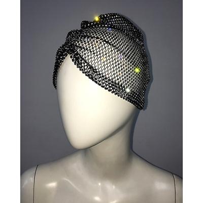 Kopfbedeckung Mützen Metallisch Glanz Sexy Kunststoff Für Scheibe Cosplay Karneval Damen Modeschmuck Modeschmuck