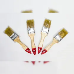 Vago-Tools 6x Flachpinsel Chinaborste 75mm Lackierpinsel