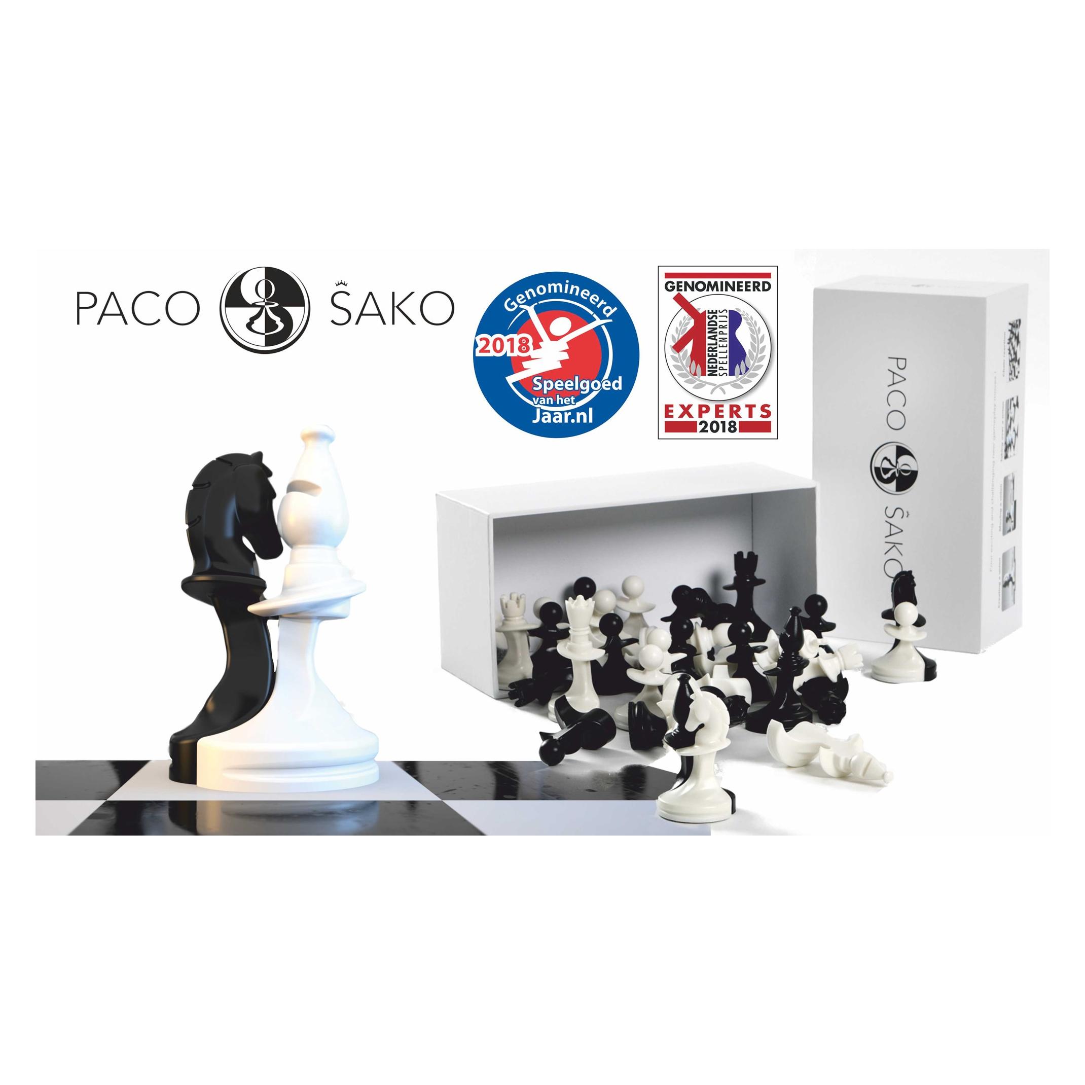Hot Games HOT Exclusive Schachspiel Paco Sako Friedensschach innovatives Brettspiel (675700)