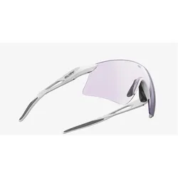 Rudy Project, Unisex, Sportbrille, Astral Sphere Impactx™ Photochromic 2 (Laser Purple, White Gloss, Photochromic), Weiss, Violett
