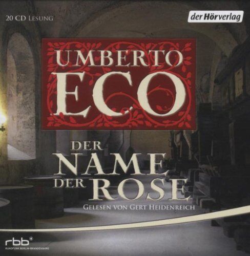 Umberto Eco - Der Name der Rose - Preis vom 07.10.2026 11:45:10 h