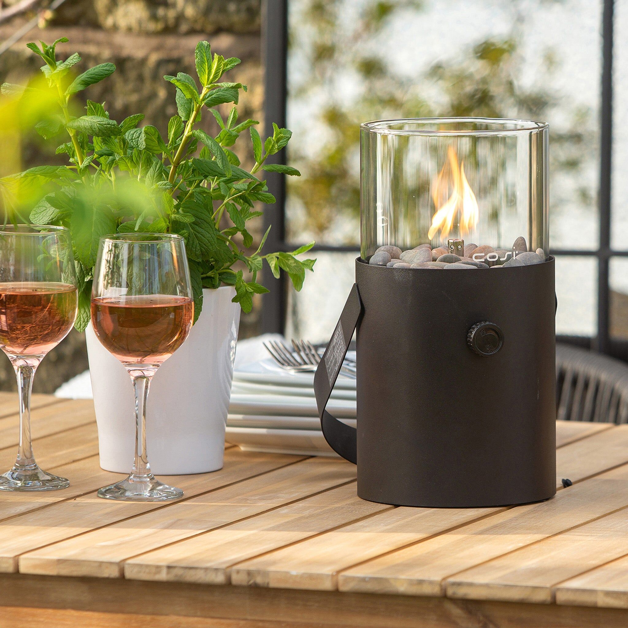 Cosi - Cosiscoop Fire Lantern in Black