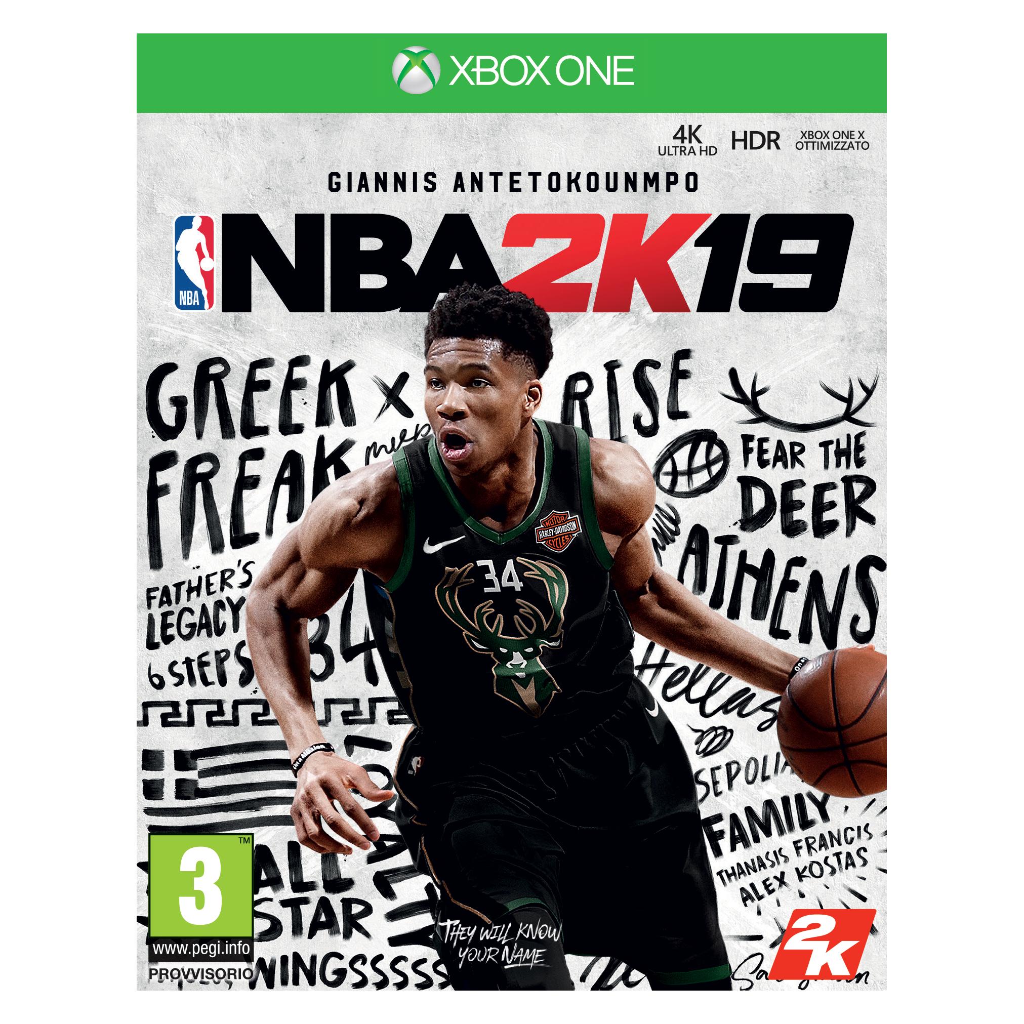 2K Games NBA 2K19 Xbox (Xbox One S, DE, EN) (XONE0696)