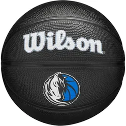 Wilson NBA Dallas Mavericks Team Tribute Mini Basketball black 3