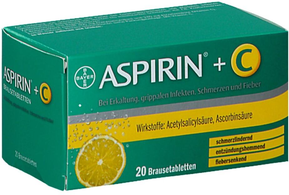 Aspirin plus C Brausetabletten 20stk