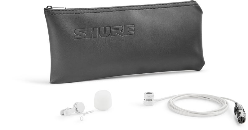 Shure WL185M White bianco