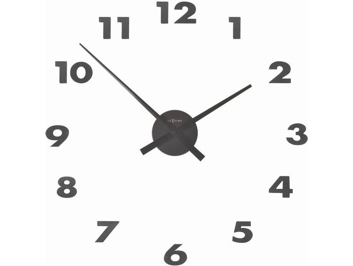 Wanduhr Small Hands Schwarz Ø ca. 48cm