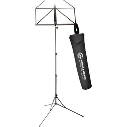 K&M 101 Notenpult Schwarz inkl. Tasche
