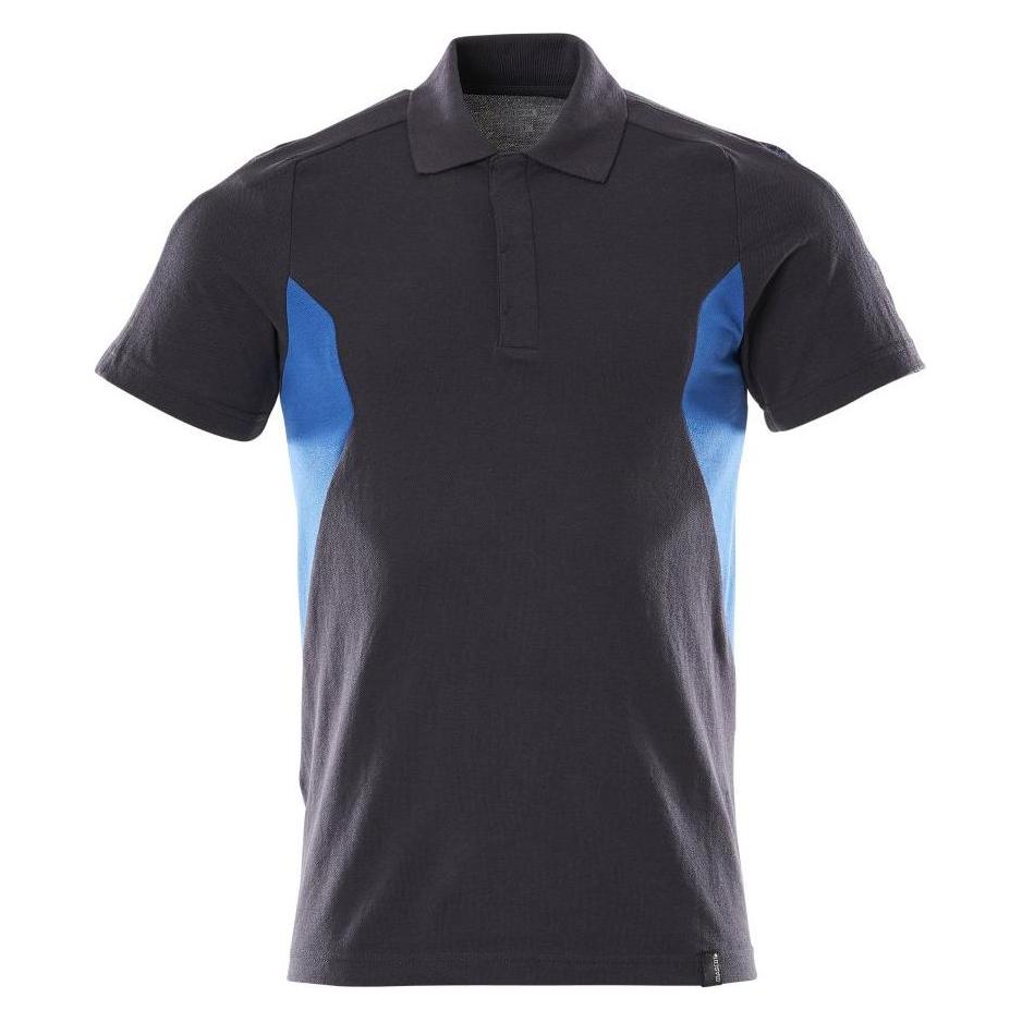 Mascot Polo Accelerate Schwarzblau/Azurblau Gr.L (L) (229309)