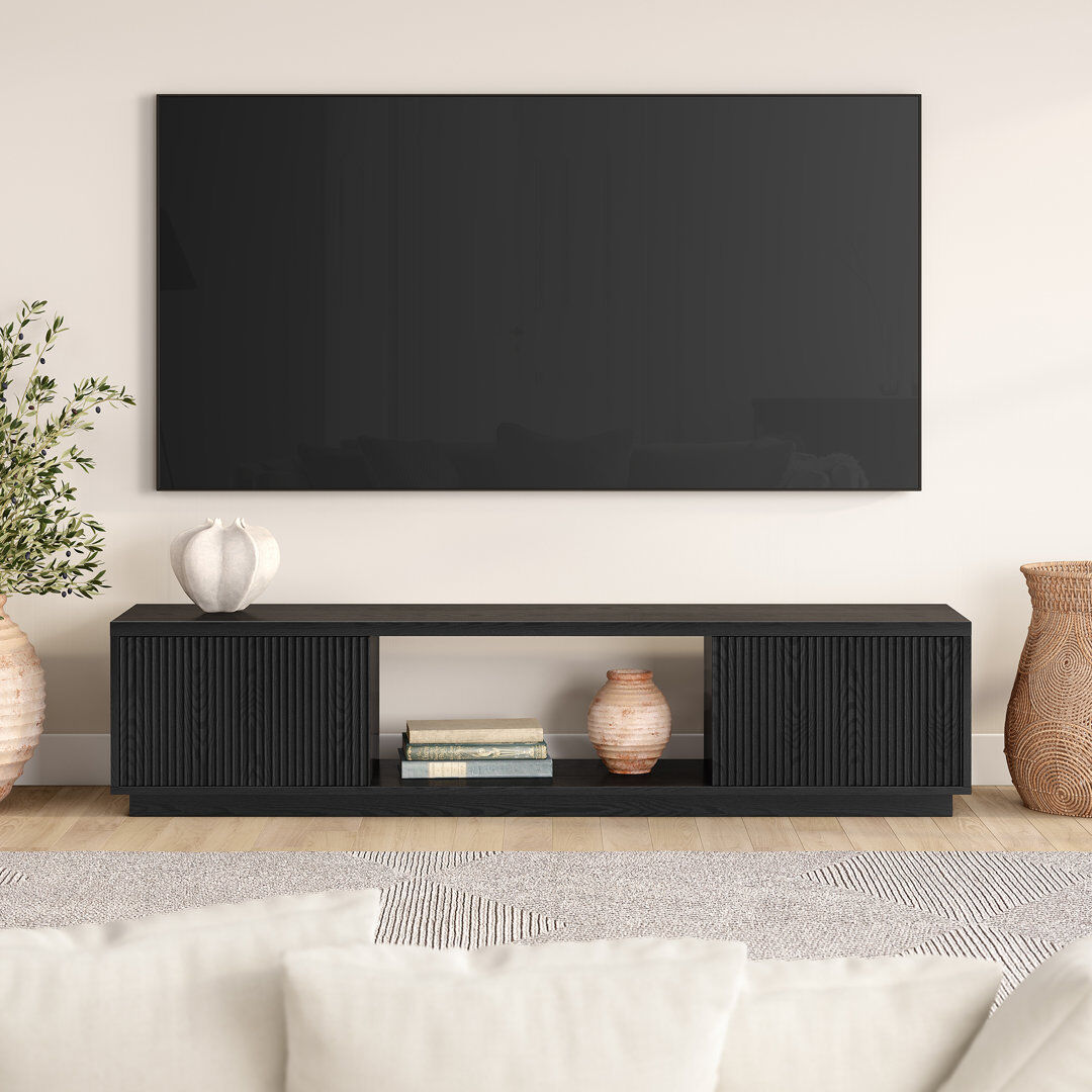 Latitude Run Averhoff TV Stand Espresso 69.63cm