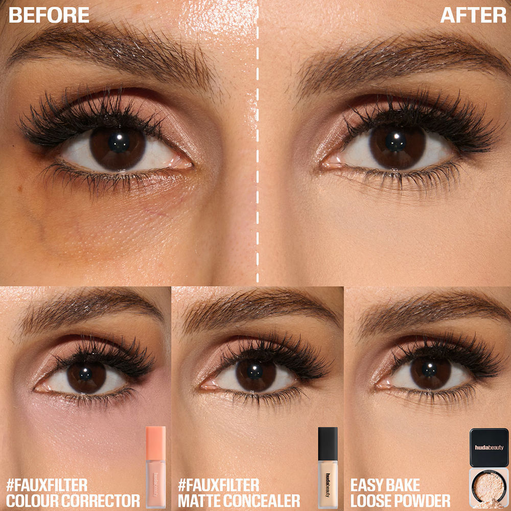 Huda Beauty Poudre libre pour pâtisserie et fixation Easy Bake #Blondie