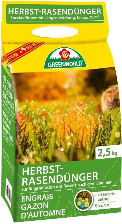 ASB Greenworld Herbst-Rasendünger 2,5 kg