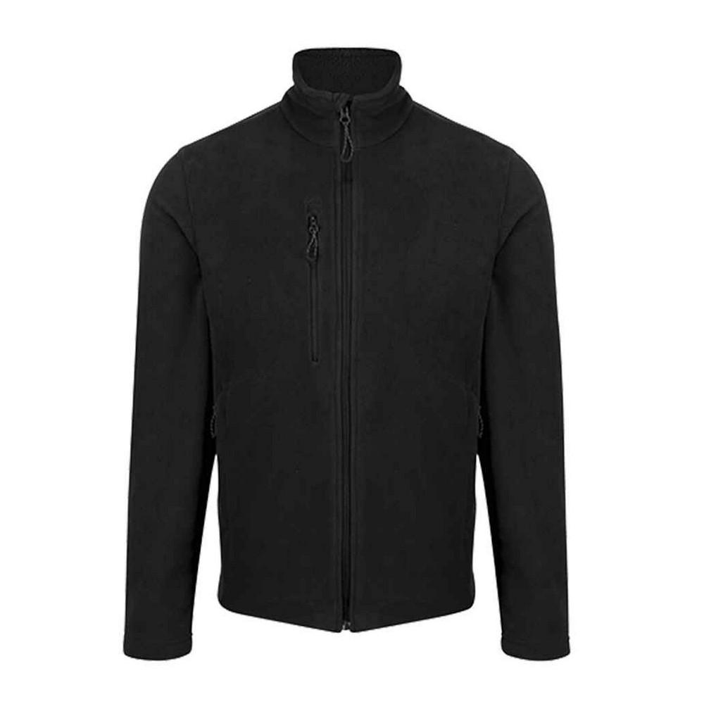 Regatta Heren Honestly Made Recycled Full Zip Fleecejack (Zwart)