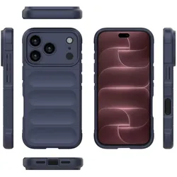 Screenguard CloudCase Apple iPhone 18 Pro Hülle (Apple iPhone 18 Pro Max), Smartphone Hülle, Blau