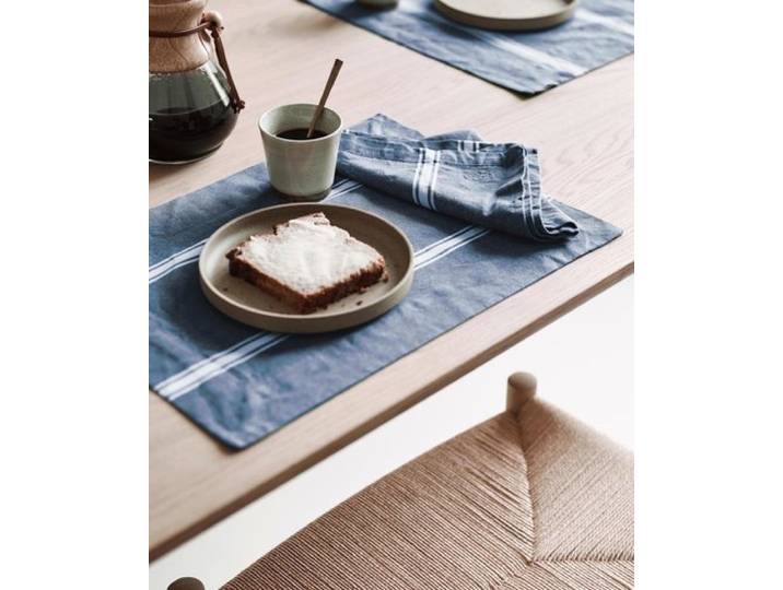 Marc O'Polo Marc O' Polo placemat Lovon 33x45 smoke-blue