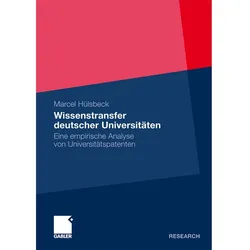Wissenstransfer deutscher Universitäten, Fachbücher von Marcel Hülsbeck