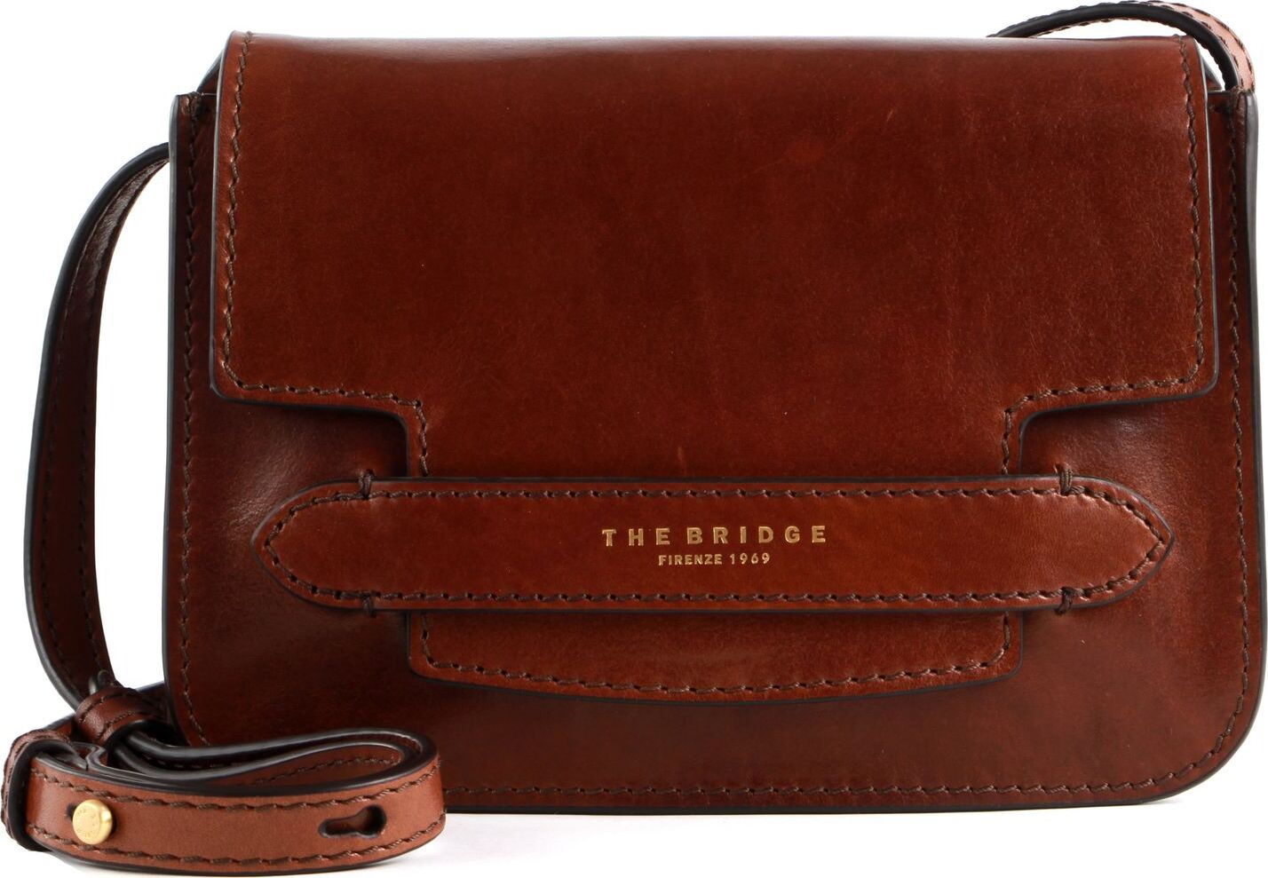 The Bridge Umhängetasche Lucrezia weiblich 110-17181 COGNAC/Marrone onesize