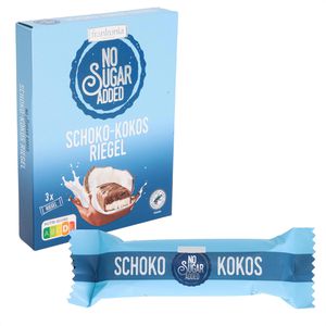 Frankonia Schokoriegel Schoko-Kokos-Riegel, 100,2 g, je 33,4 g, 3 Riegel