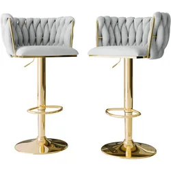 BARHOCKER-SET Muz BS-1142 (2 Stück in Samt)