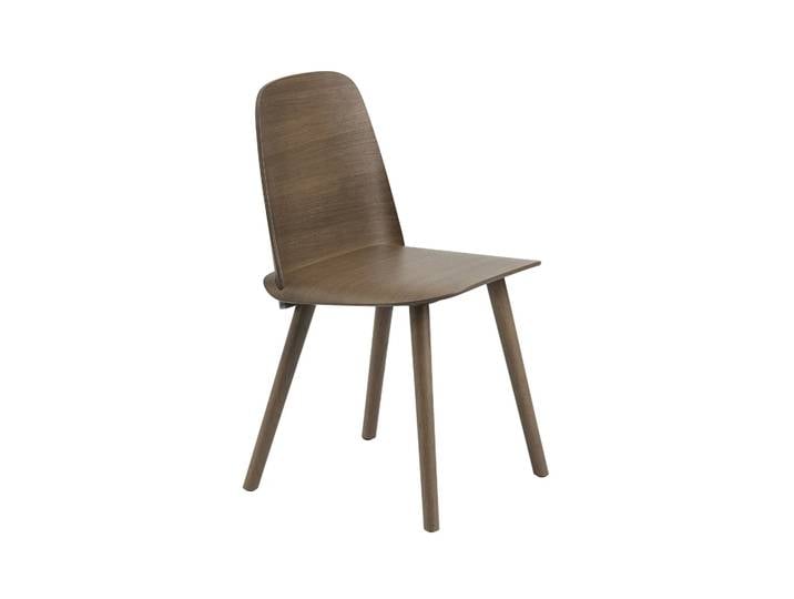 Muuto Nerd Esszimmerstuhl Stained dark brown