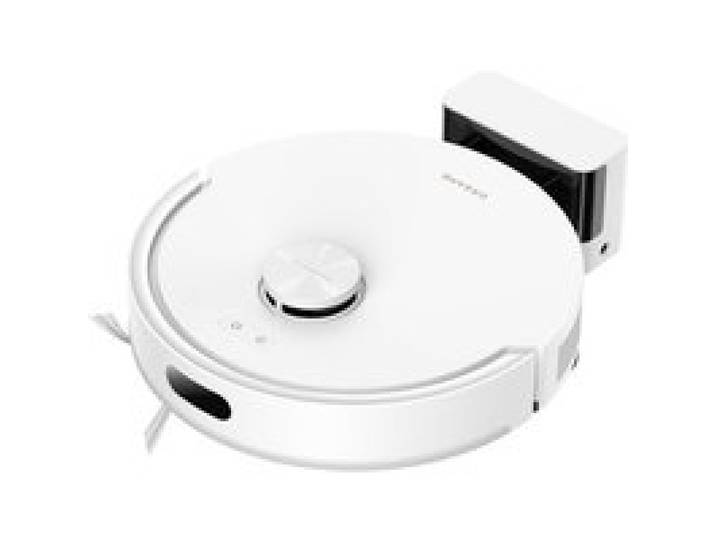 Aspirateur robot laveur blanc - Dreame - Programmation via lapplication - Capteurs anti-collision - Capteurs anti-chute