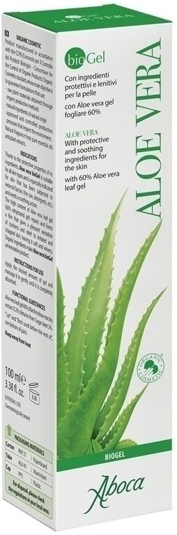 ABOCA SpA SOCIETA' AGRICOLA Aboca Aloe Biogel Gel all'Aloe Vera Idratante, 100 ml