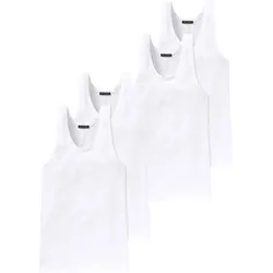 Schiesser Herren Unterhemd Authentic 4er Pack