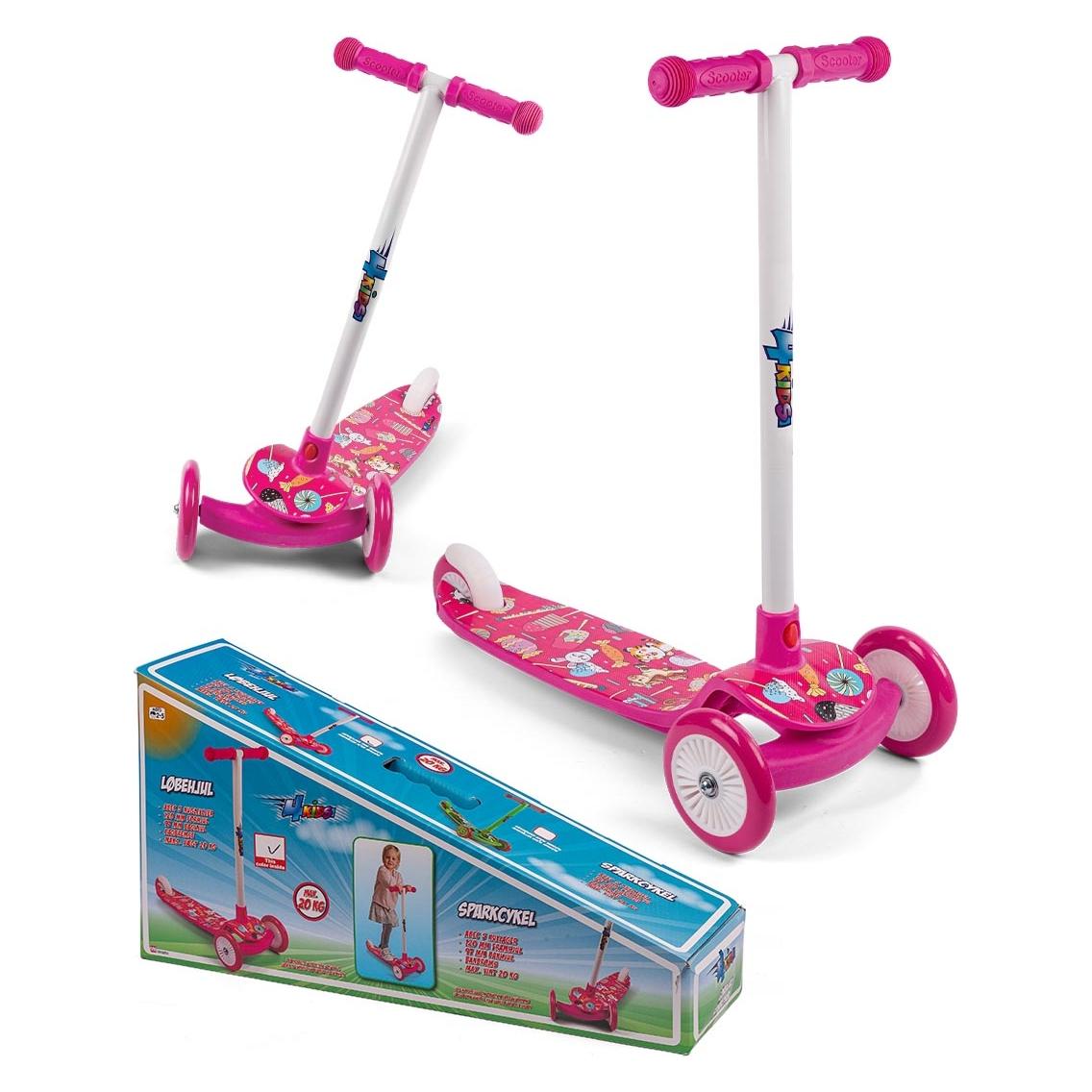 California - 3-Wheel Scooter - Pink (83113) (83113)