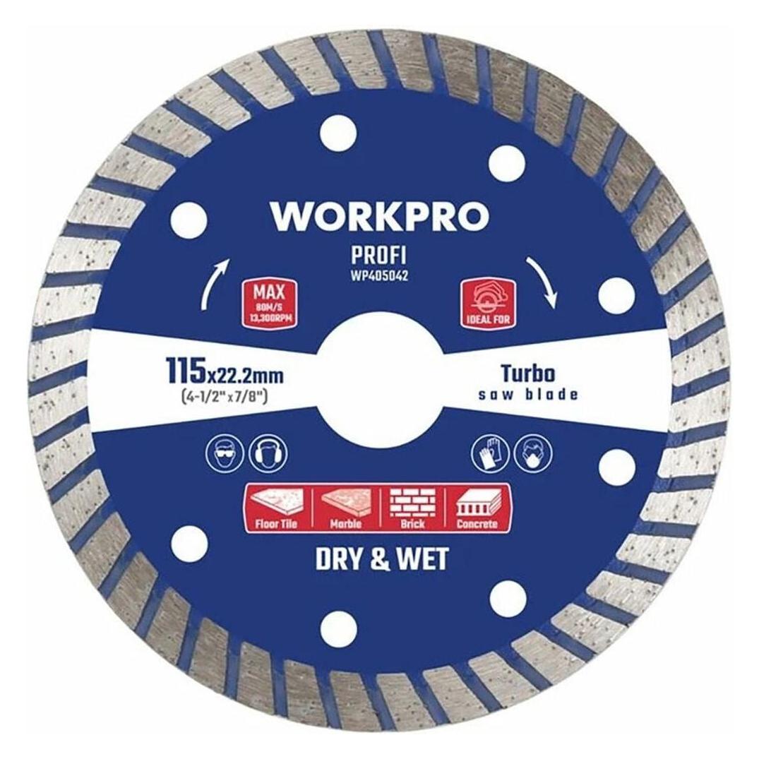 Workpro Diamanttrennscheibe Profi Turbo (49355967)