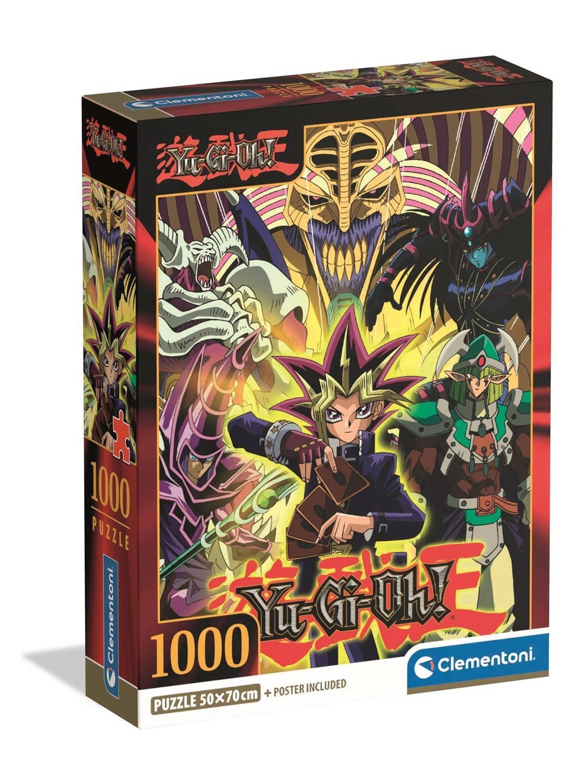 Clementoni Puzzle Yugioh =Compact Box=, 1000-teilig 2D Puzzles