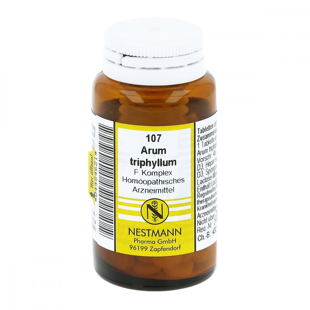NESTMANN Pharma GmbH Arum Triphyllum F Komplex Nummer 107 Tabletten 04484621