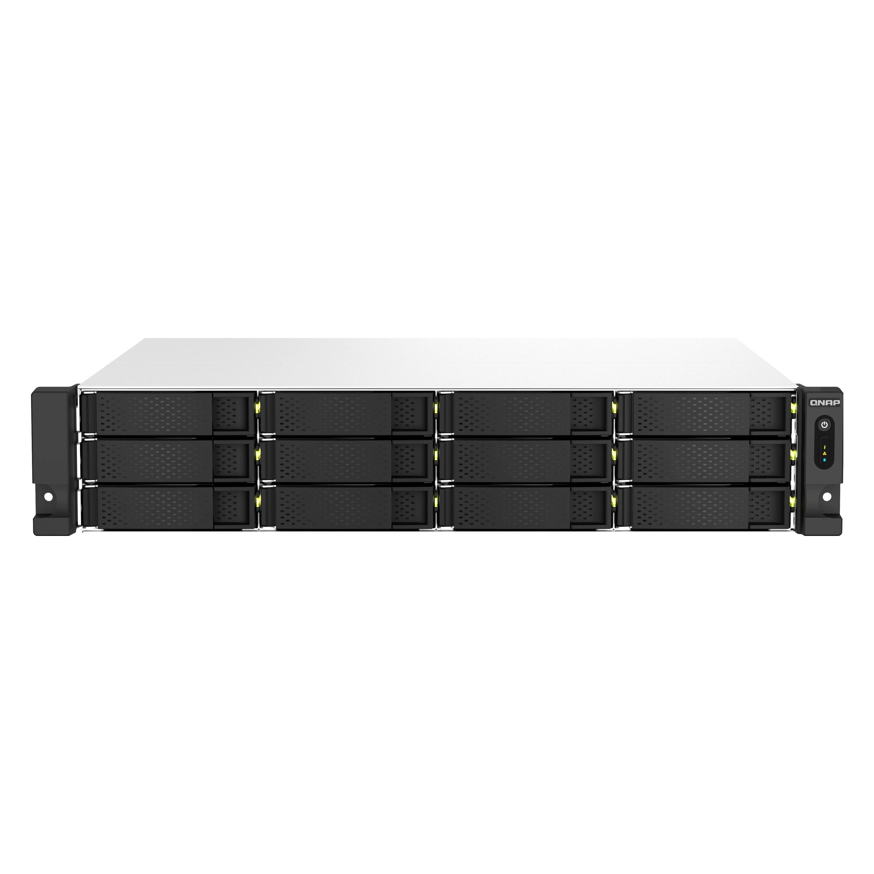 QNAP NAS TS-1264U-RP-8G (12 Bay) 2U (0 TB) (TS-1264U-RP-8G)