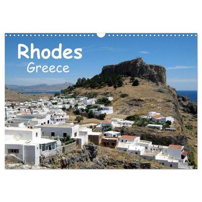 Rhodes - Greece (Wall Calendar 2027 DIN A3 landscape), CALVENDO 12 Month Wall Calendar