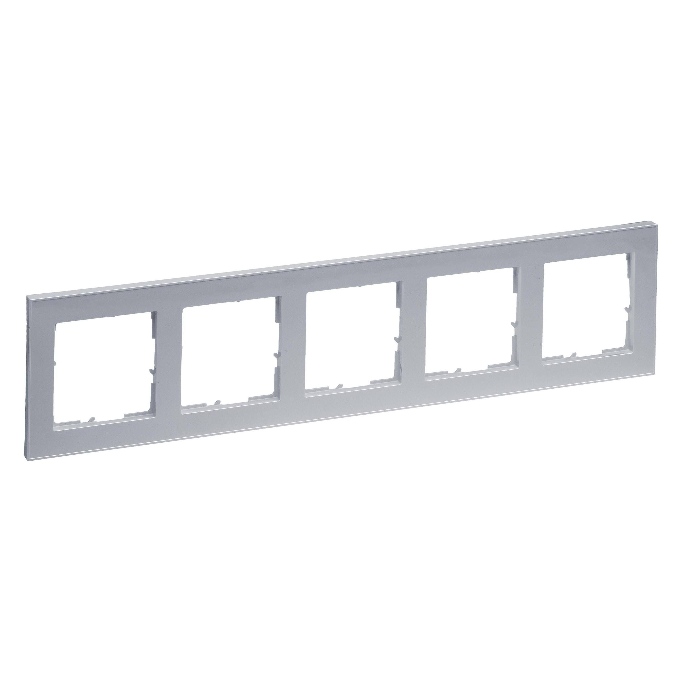 Legrand SEANO + 5-fach Rahmen, halogenfreies Thermoplast, nachhaltige Produktion und Verpackung (765285)