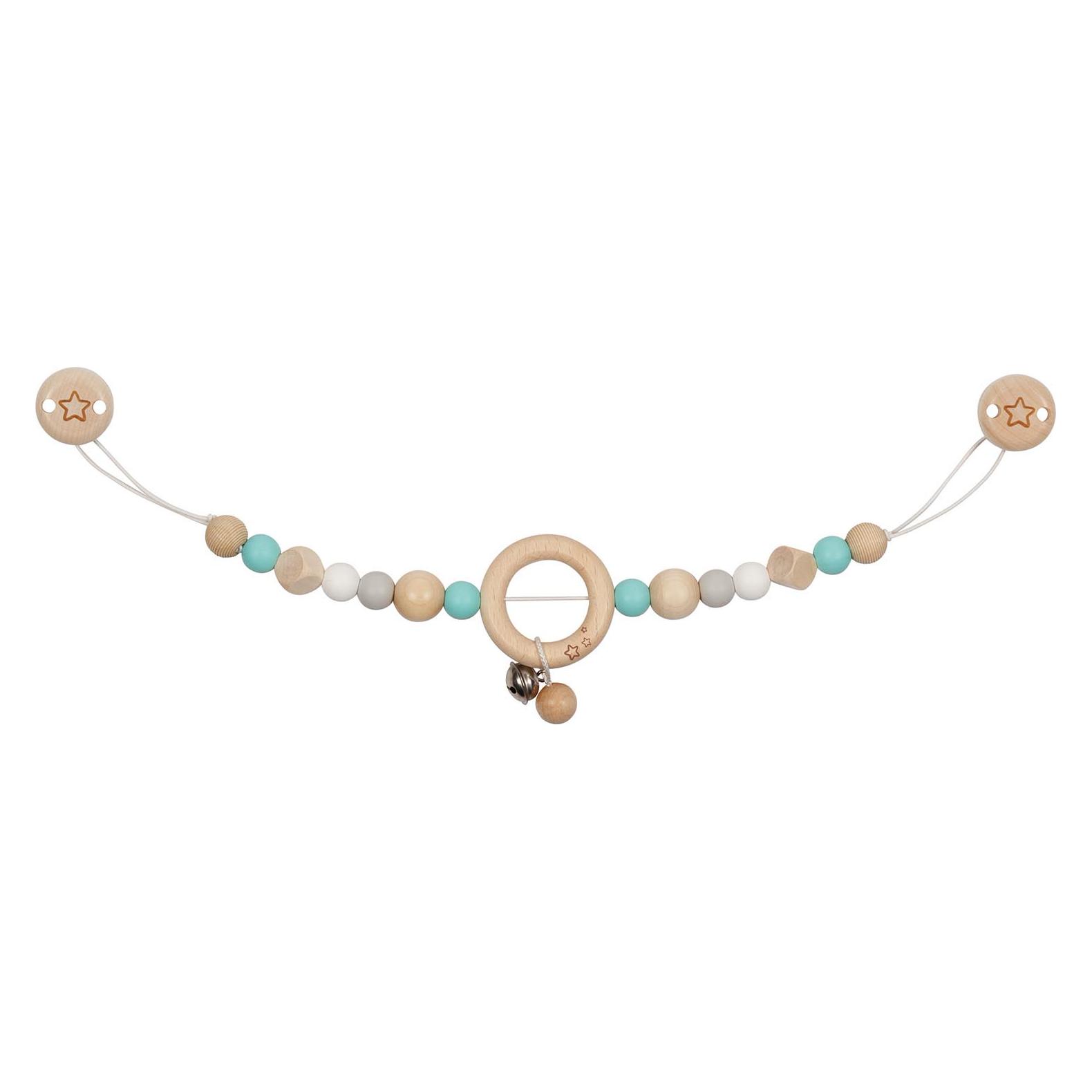Goki Kinderwagenkette Stern mit Silikonperlen (65248)