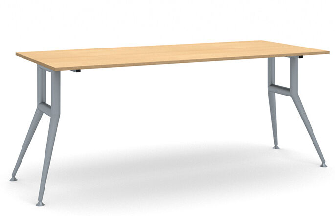 B2B Partner Konferenztisch WIDE 180x80 cm, Buche