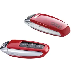 Audi Schlüsselblende Audi Ringe Schlüsselcover tangorot 4N0071208AY3U