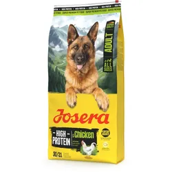Josera High Protein Adult Chicken Hundetrockenfutter 2 x 12,5 Kilogramm Sparpaket