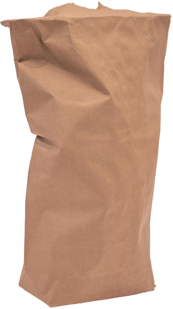 aXpel Kreuzbodensäcke braun/weiss 26 x 45 x 12cm braun 3kg
