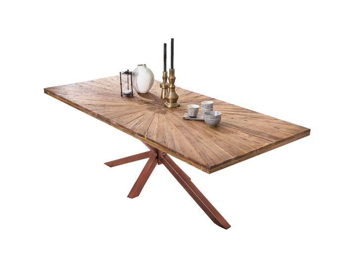 Esstisch Stella Teak natur Massivholz B 160 T 90 cm