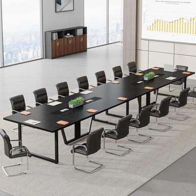 Bluebell 8FT Large Conference Table with Strong Metal Frame for Office Conference