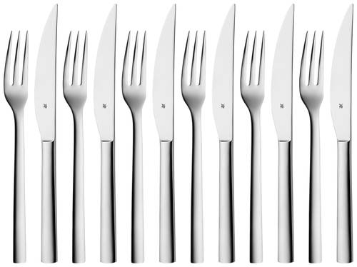 WMF 3201002518 Steakmesser Silber
