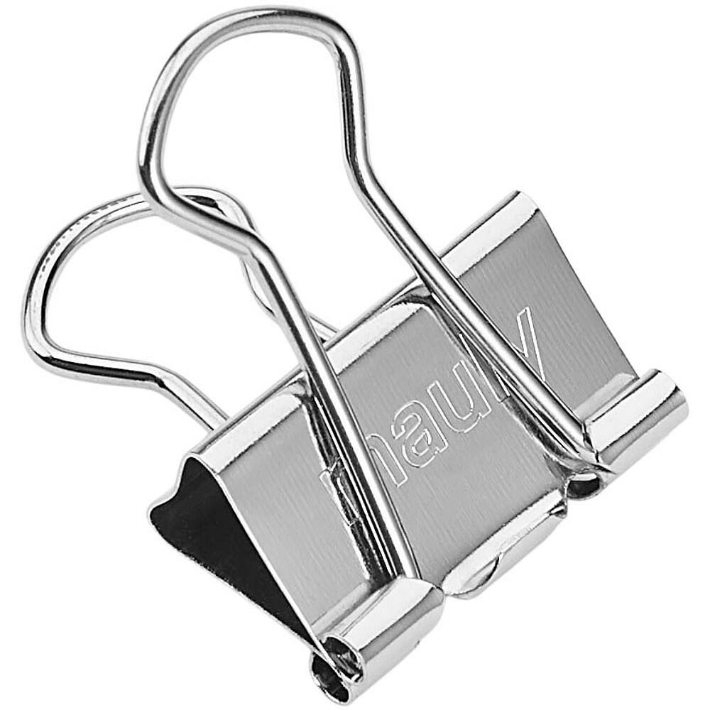 MAUL Foldbackklammern silber 1,9 cm - 12 Stück 2141996