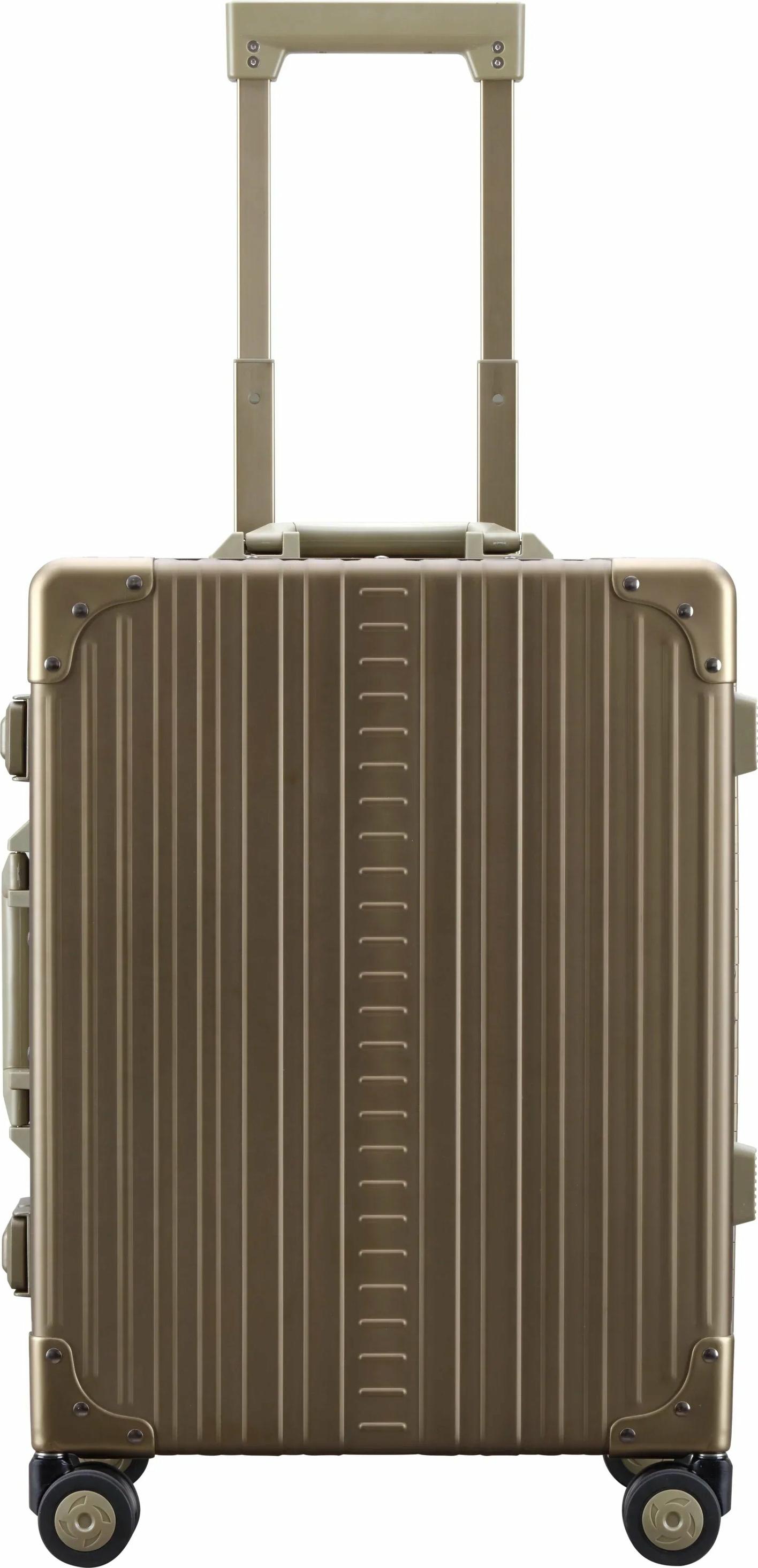 Aleon Traveler Domestic 4-Rollen Kabinentrolley Aluminium 55 cm