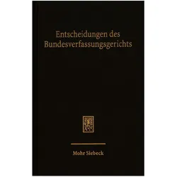 Entscheidungen des Bundesverfassungsger, Fachbücher von Deutschland Bundesverfassungsgericht
