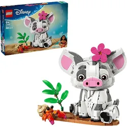 LEGO Disney Princess 43292 Pua Bausatz, Mehrfarbig