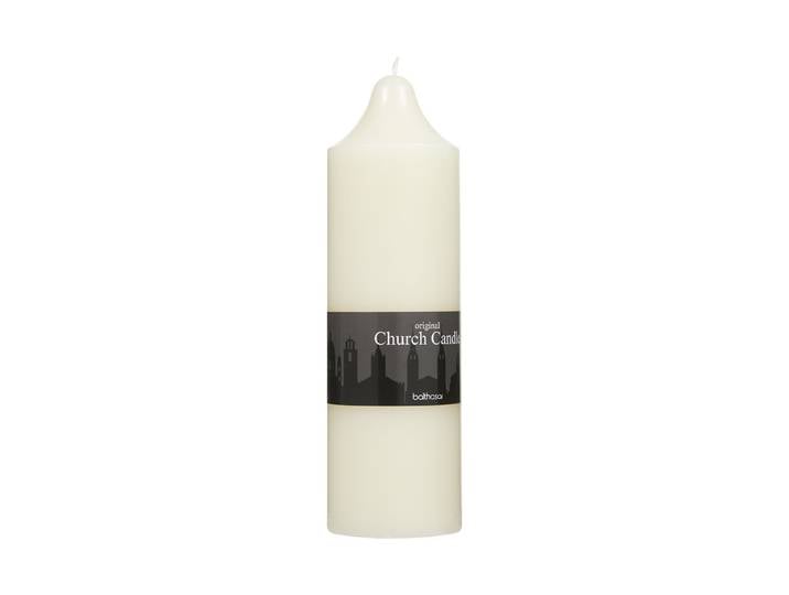 Church Candle creme 7.5x25cm