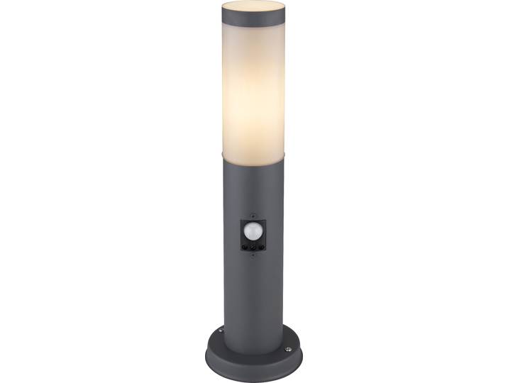 Globo Lighting Außenleuchte Edelstahl anthrazit, 1x E27