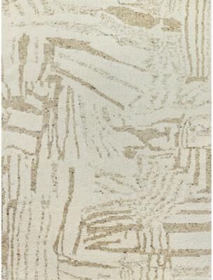 EXQUISITE RUGS Tahoe Hand-knotted Wool Ivory/Beige Area Rug.